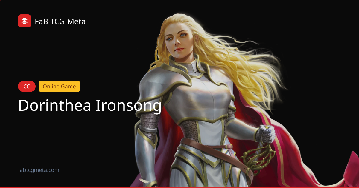 Dorinthea Ironsong Deck | FaB TCG Meta